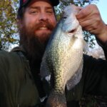 Biggest Crappie of the Year Rare Catch Bank Fishing For Crappie rotated - Realistic Fishing