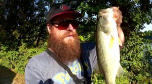 Fishing With Subscribers Lures Texas Rig Bass Fishing When Its HOT - Realistic Fishing