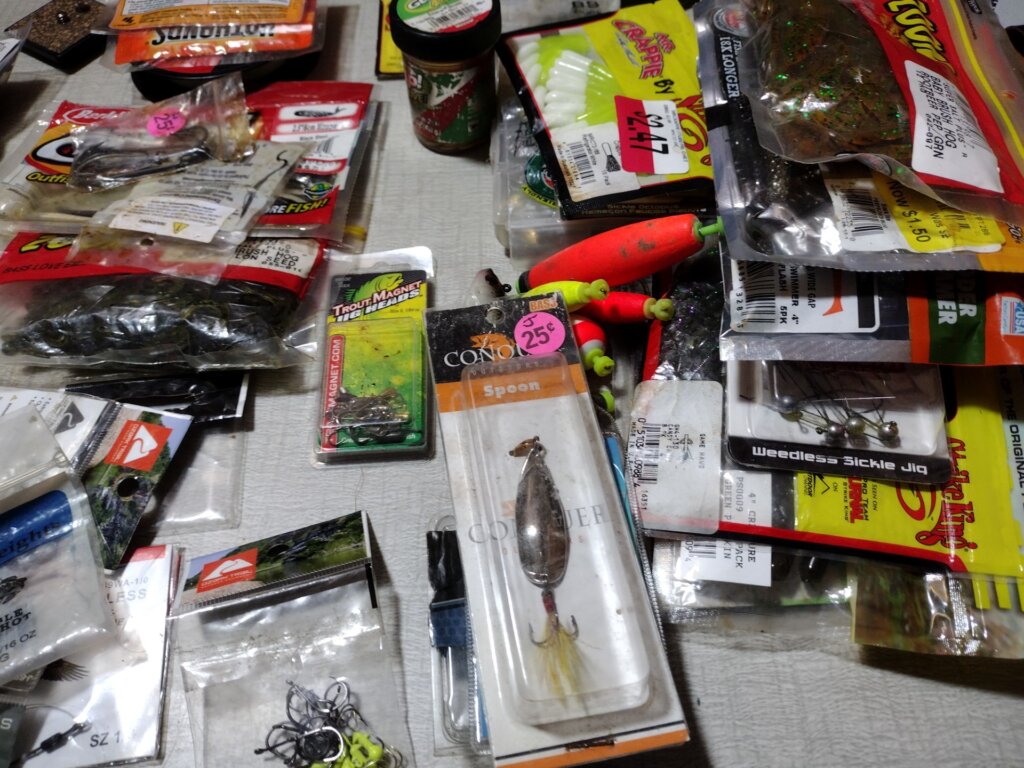 Trash or Treasure? Sorting Fishing Lures & Fishing Tackle