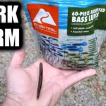ozark trail plastic worm catches bass - Realistic Fishing